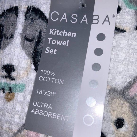 Dogs Kitchen Towel Set - Picture 3 of 3